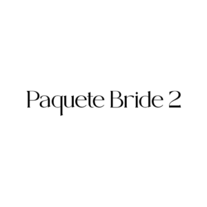 PAQUETE BRIDE 2